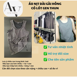 ÁO NỊT NGỰC TOMBOY DÁNG DÀI CÓ MÓC GÀI HÔNG NỊT PHẲNG BÓ SÁT