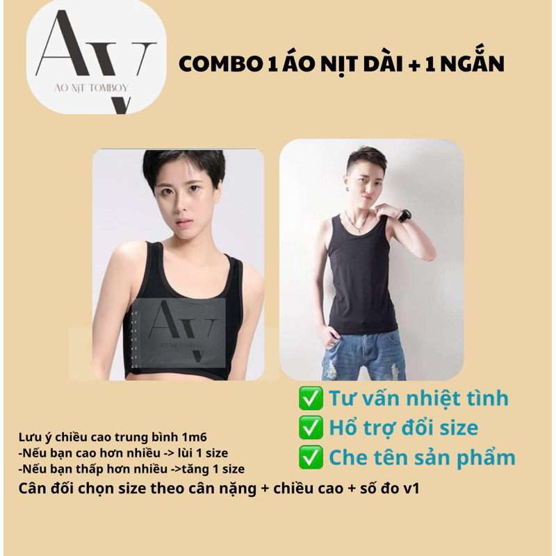 COMBO 1 ÁO NỊT NGẮN + 1 DÀI