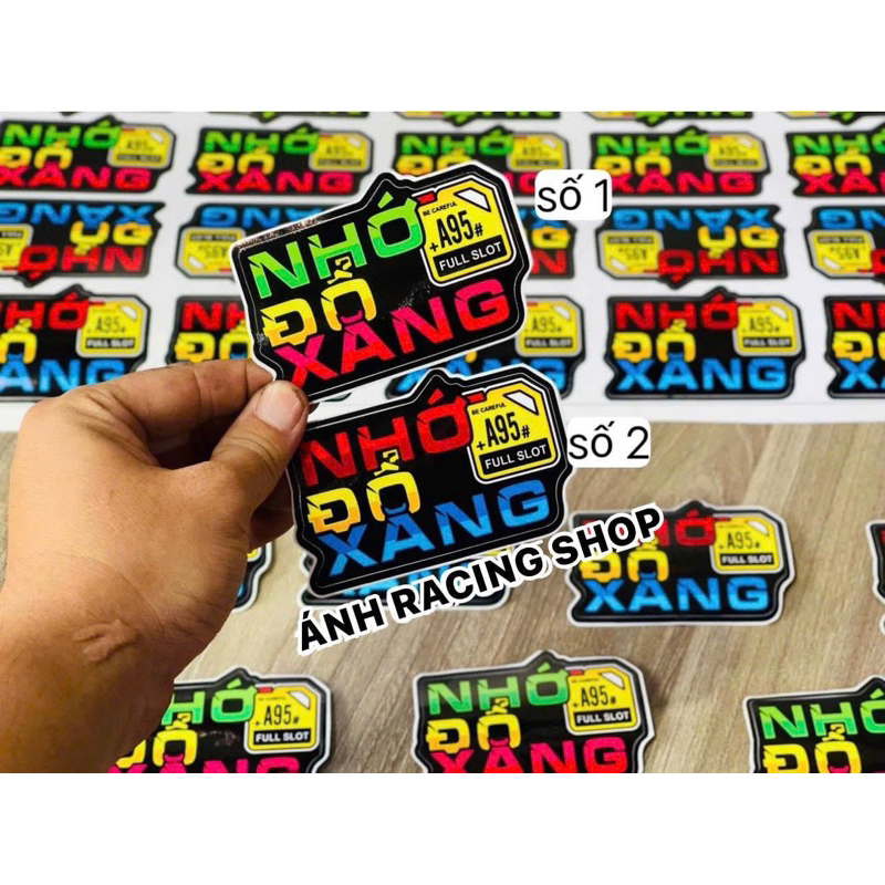TEM STICKER “NHO DO XANG”