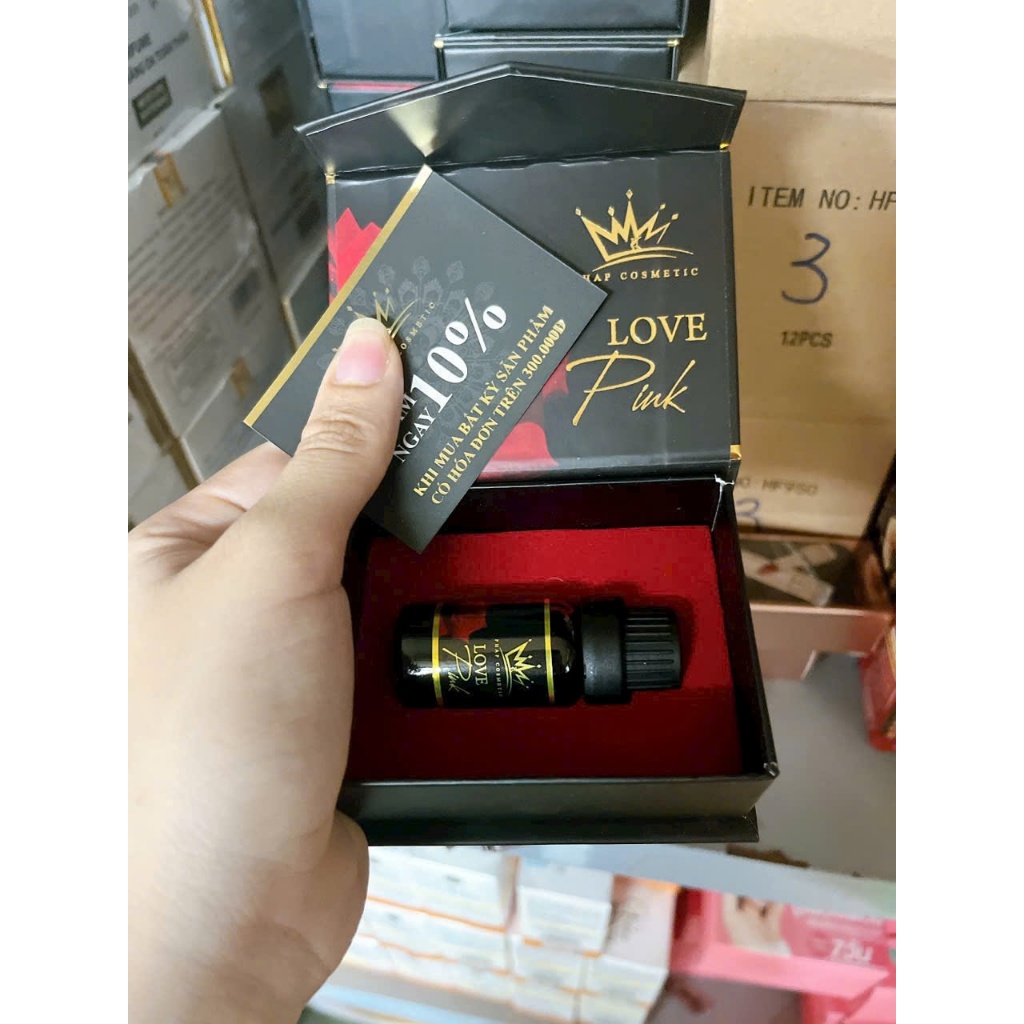 Nước hoa vùng kín Love Pink chai 10ml