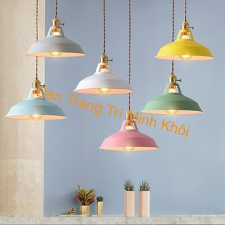 Đèn thả trần trang trí chao đèn đường kính 280m, dây 1.5m thay đổi linh hoạt - DT2069