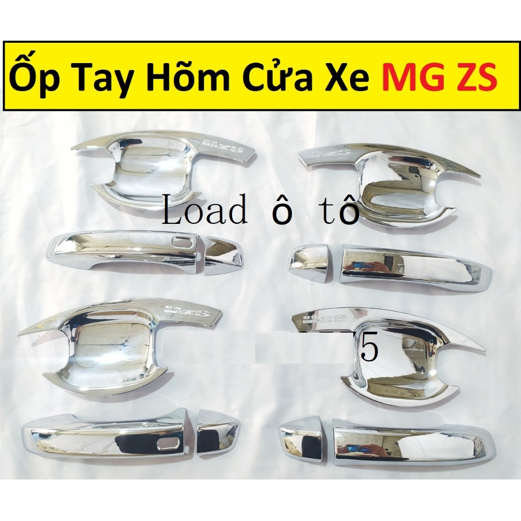 Ốp Tay, Hõm Cửa Xe MG ZS 2025-2021 Mẫu Nhựa ABS Mạ Crom Sáng Bóng