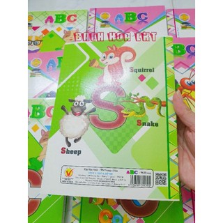 Combo 5 Tập Vở Học Sinh ABC Hòa Bình loại 4 ô ly và 5 ô ly - 96 Trang - Định Lượng 80gsm