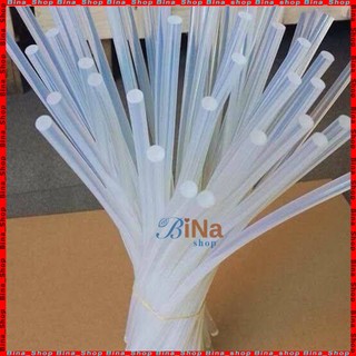 [50 cây] Keo nến nhỏ 7mm dài 25cm