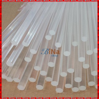 [50 cây] Keo nến nhỏ 7mm dài 25cm