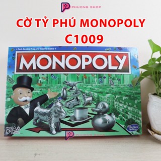 Bộ Trò Chơi Cờ Tỷ Phú Cơ Bản MONOPOLY C1009