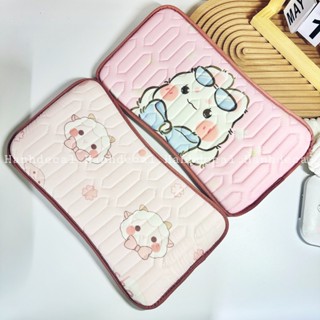 Gối Điều Hòa Tencel Cao Cấp Thoáng Mát Và Êm Ái, Thấm Hút Mồ Hôi Tốt Cho Bé Từ Sơ Sinh KT 20x38cm