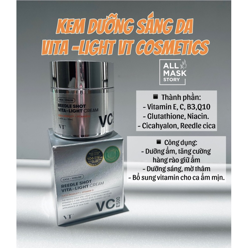 [DUTY FREE] KEM DƯỠNG SÁNG DA VITA LIGHT VT