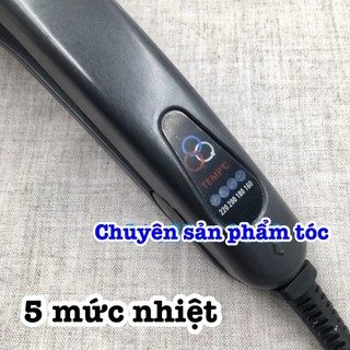 ✅Máy Duỗi Tóc Bản Lớn IC 878 Chức Năng Duỗi Phồng Uốn Xoăn Tiết Kiệm Thời Gian Điện An Toàn Bề Mặt Ceremic Chống Dính