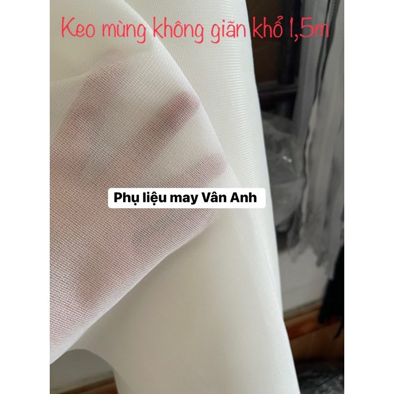 [Combo 2mét ]Keo mùng kẻ (gân)dán quần áo, váy đầm, sơ mi