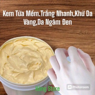 500g Kem body cốt dẽo trắng nhanh khử thâm ủ trắng nhanh,kem từ phôi mặt thái,kem body tẩy mạnh cho da ngâm đen chai lì