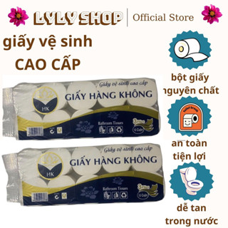 #combo 2lốc giấy vệ sinh hàng không ,cao cấp, ko bụi ,mền mịn
