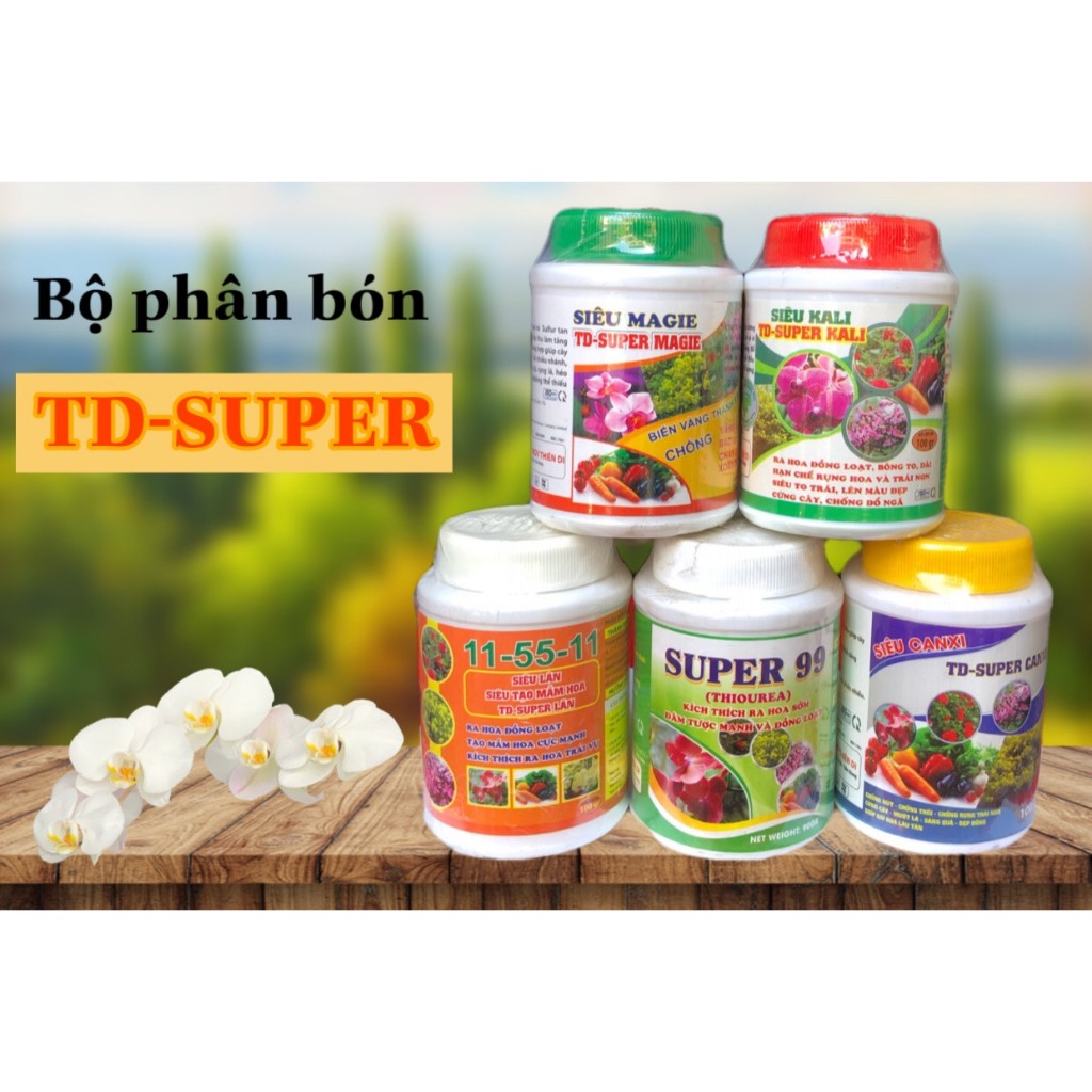 Phân Bón Siêu Magie - Td Super Magie 100Gr (Hủ)