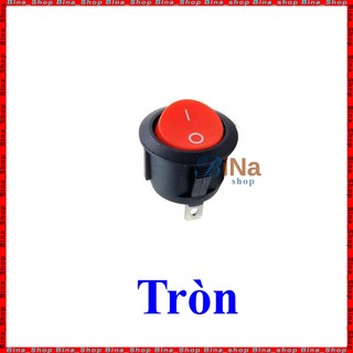 Công tắc bập bênh 6A/250V 14mm
