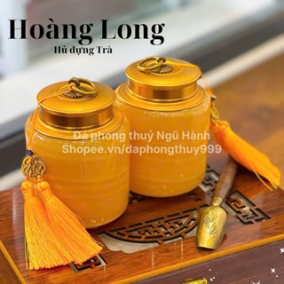 Hủ đựng trà , lọ đựng trà, lọ đựng cà phê đá ngọc Onyx trắng tự nhiên - tặng kèm muỗng như hình