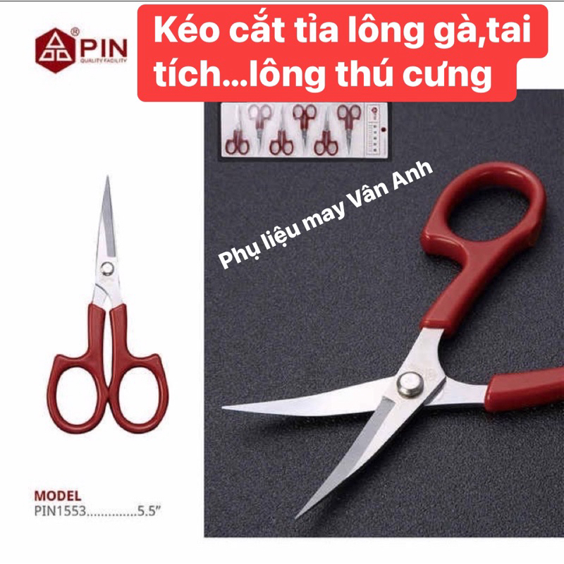 Kéo cong,kéo thẳng cắt tỉa lông gà ,tai,tích,lông thú cưng….