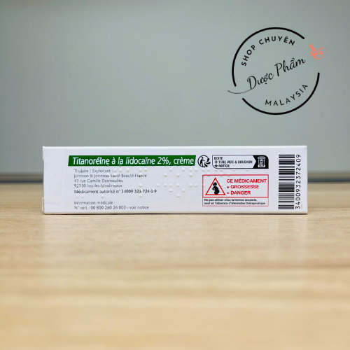Kem Bôi Trĩ Pháp Titanoreine 20 Gam  [CHÍNH HÃNG - MEDICINE MALAI]