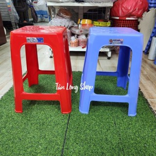 Ghế nhựa cao vuông bông - Qui Phúc