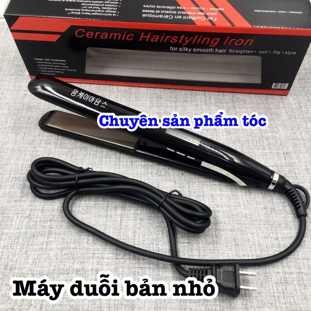 ✅Máy duỗi tóc cao cấp MH 998 - màn hình LCD, bề mặt gốm ceramic chống dính, thiết kế gọn nhẹ, nhiệt độ max 230°C