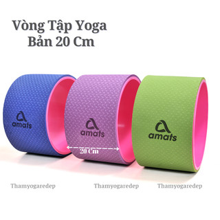  Vòng Tập Yoga bản rộng 20cm khung chịu lực cao chất liệu TPE cao cấp Vòng hỗ trợ tập yoga 