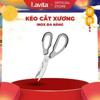 Kéo cắt xương đa năng RAPALA bằng inox dày cao cấp, chuyên dùng cắt xương gà,vịt,có tay cầm trợ lực size 23.5cm