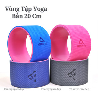  Vòng Tập Yoga Vòng Yoga Pilates Bản 20cm Nhựa ABS Tập Lưng Cao Cấp Chính Hãng Yoga  Amats 