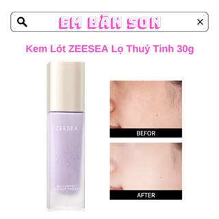    Chai thuỷ tinh   Kem lót  ZEESEA nâng tone da 30g 