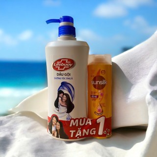 ⚡MUA 1 TẶNG 1⚡ Dầu gội Lifebuoy 640g tặng kèm chai nước rửa tay lifebuoy bảo vệ vượt trội 120g