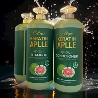 Dầu Gội Bưởi KERATIN APPLE 2000ml Giảm Rụng Tóc, Kích Mọc Tóc, Phục Hồi Tóc Hư Tổn Chính Hãng Camy shop68