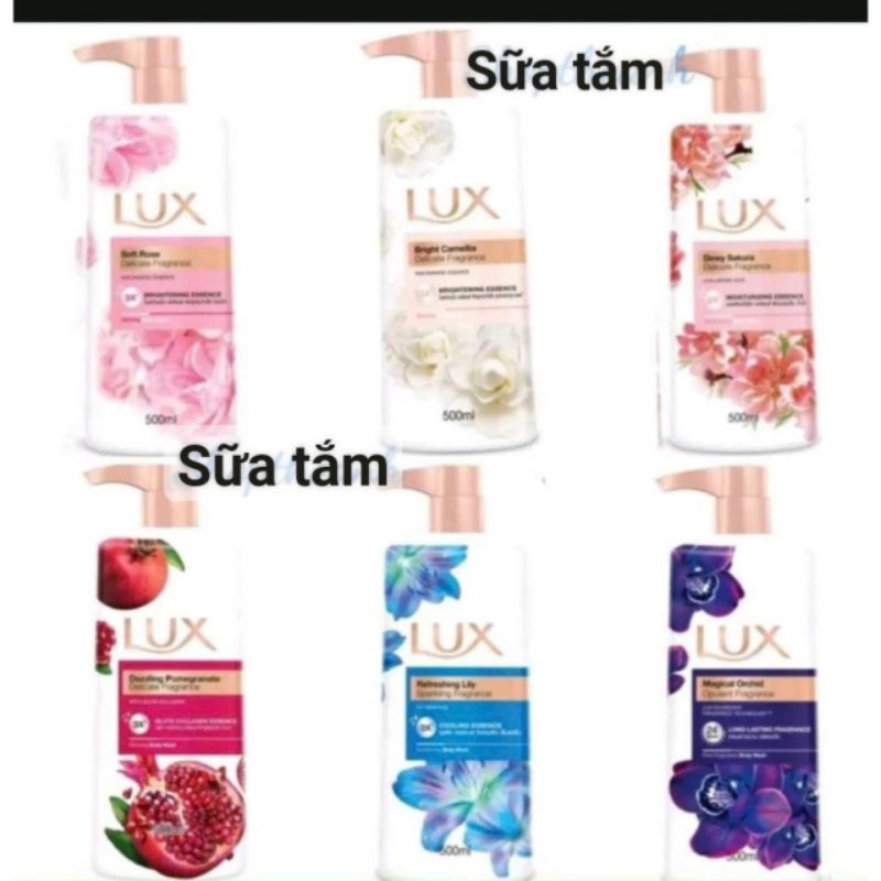 Chai Sữa Tắm Lux Thái Lan 450ml