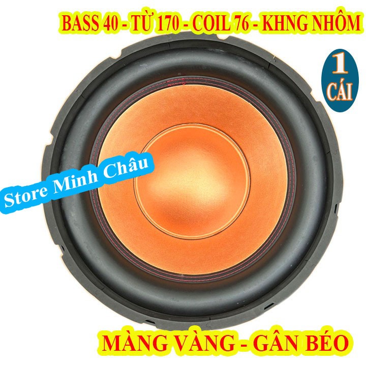 LOA BASS SUB 40 MARTIN TỪ 170 COIL 76 MÀNG CAM CAO CẤP - GIÁ 1 LOA