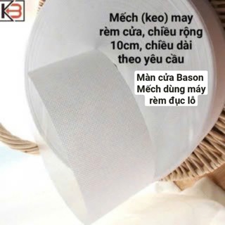 Mếch (keo) May Màn Cửa, May Rèm Cửa Kiểu Đục Lỗ Khoen