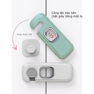 Khóa tủ lạnh cao cấp tiện lợi, khóa ngăn kéo giúp bảo vệ an toàn cho bé-AENEA