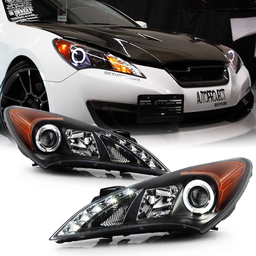 Đèn Pha Hyundai Genesis 2009-2013 Mẫu Audi