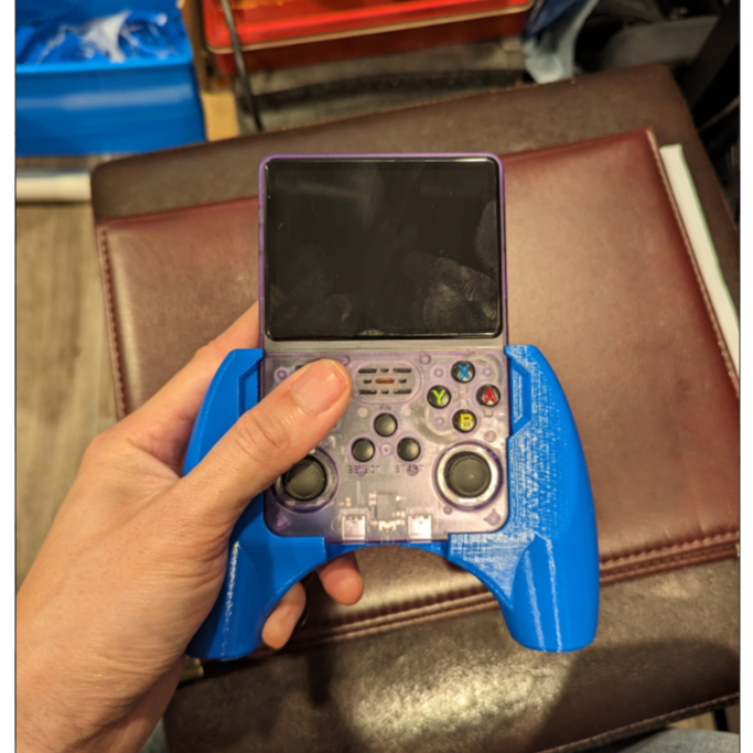 Bộ vỏ Grip cầm tay dạng công thái học cho máy Data Frog R36S in 3d chất lượng cao - PLAYTEK p56