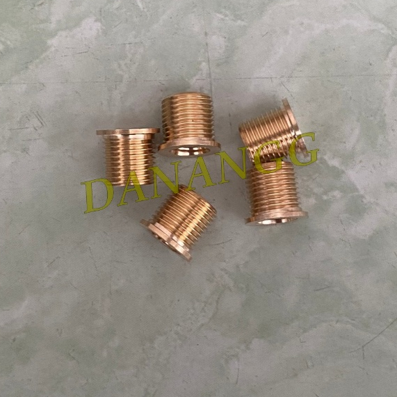 ren cấy chân ốc xả nhớt xe máy bằng đồng (5 cái)