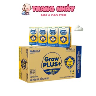 Thùng Sữa Bột Pha Sẵn Nutifood GrowPLUS+ Vàng (Sữa Non Tăng Đề Kháng) 110ml/180ml - (48 Hộp )- SỮA BỈM TRANG NHÁY 2