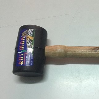 búa cao su cán gỗ