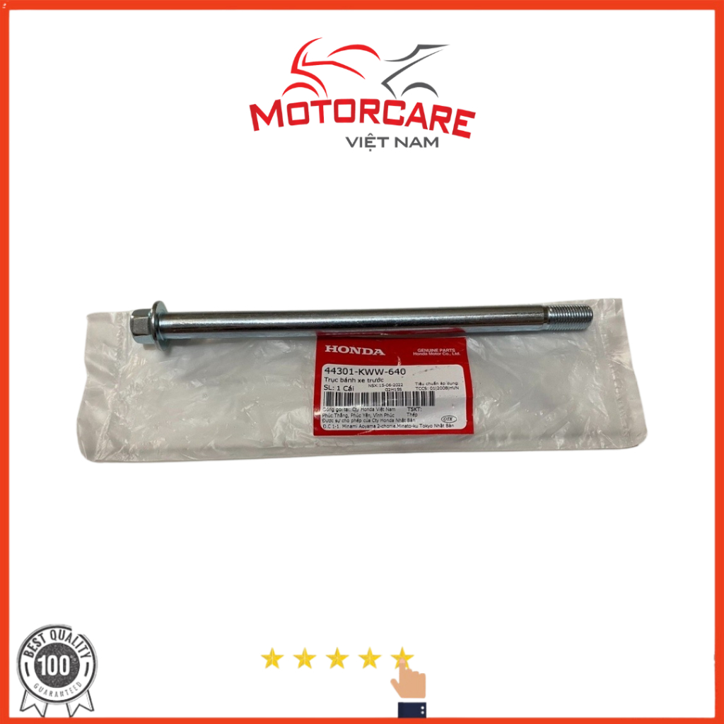 Trục bánh xe trước (44301-KWW-640)