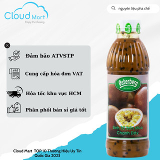 Sinh tố Osterberg Chanh Dây 1L- Nguyên Liệu Pha Chế Cloudmart