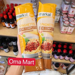 Mì spaghetti bán lứt hữu cơ Markal 500g