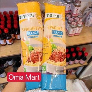 Mì spaghetti trắng hữu cơ Markal 500g