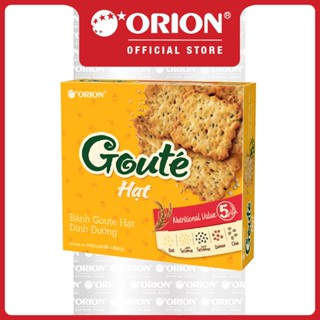 Hộp 8 gói bánh Orion Goute Hạt dinh dưỡng (316,8G)