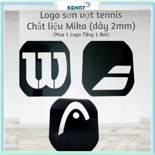 Khuôn logo sơn mặt vợt tennis wilson,babolat,head chuyên dụng