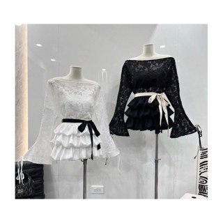 SET ÁO REN TRỄ VAI CHÂN VÁY TẦNG QCCC - SV126