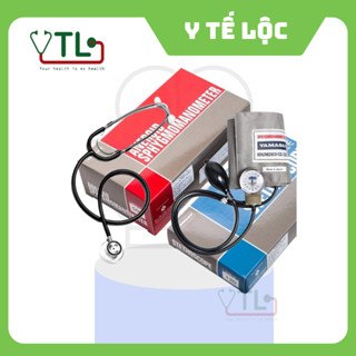 Máy đo huyết áp cơ bắp tay Yamasu kèm ống nghe Made in Japan