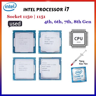 CPU - Bộ Vi Xử Lý Intel Core I7 8700k, 8700, 7700k, 7700, 6700k, 4790k 4770 - cpu Socket 1150, 1151, 1155, tháo máy