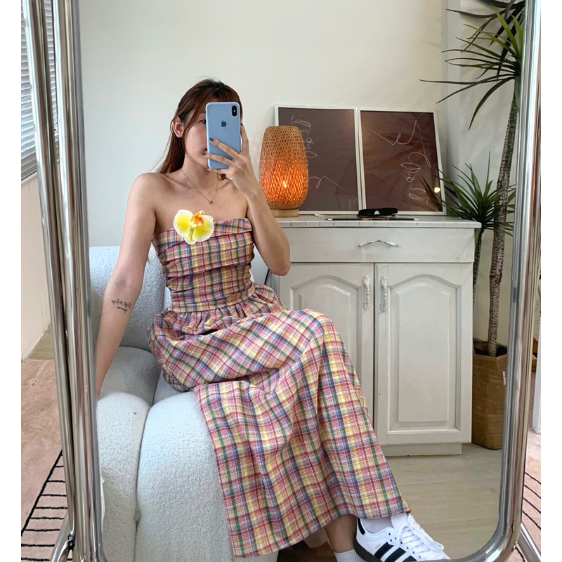 Coco dress - Đầm cup ngực, dáng dài, tôn eo sang chảnh. Có túi, may 2 lớp dày dặn. | BigBuy360 - bigbuy360.vn