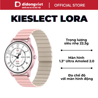 Đồng hồ Kieslect Lady Calling Lora | Semi Amoled 1.32 inch - Phát nhạc - Nghe gọi trực tiếp - Theo dõi sức khoẻ