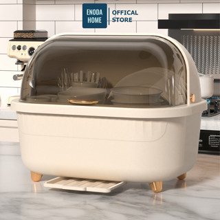 Hộp Đựng Bát Đũa Có Nắp ENODA HOME, Giá Úp Bát Đĩa Cho Cá Nhân Và Gia Đình G008